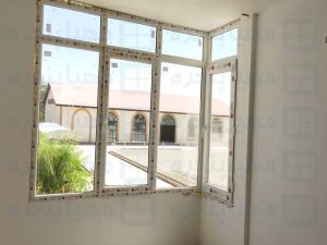 اجرای پروژه درب و پنجره UPVC در اغشت