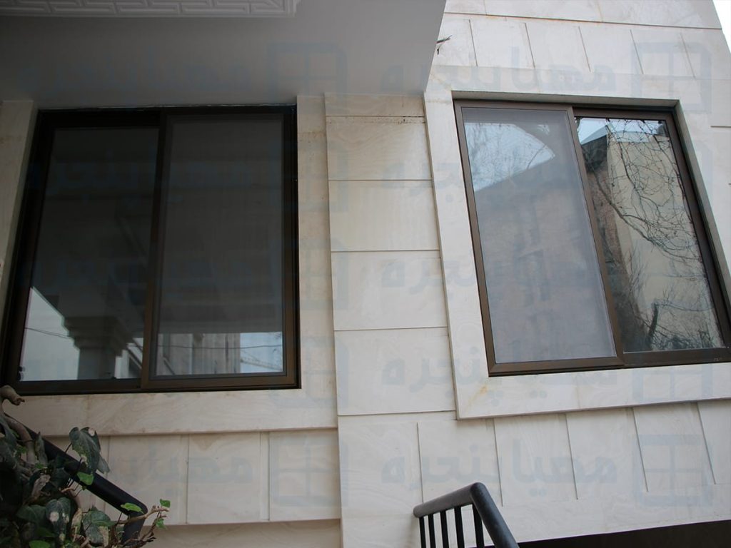 اجرای پروژه درب و پنجره آلومینیوم در الهیه توسط مهیا پنجره