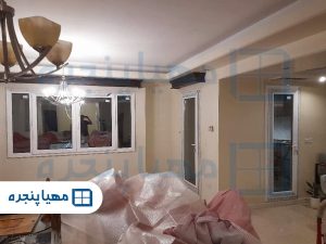 اجرای پروژه درب و پنجره UPVC در شریعتی