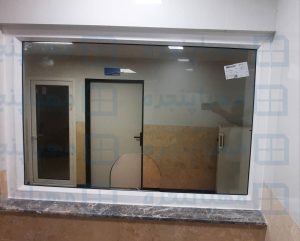 درب و پنجره UPVC در بیمارستان لقمان