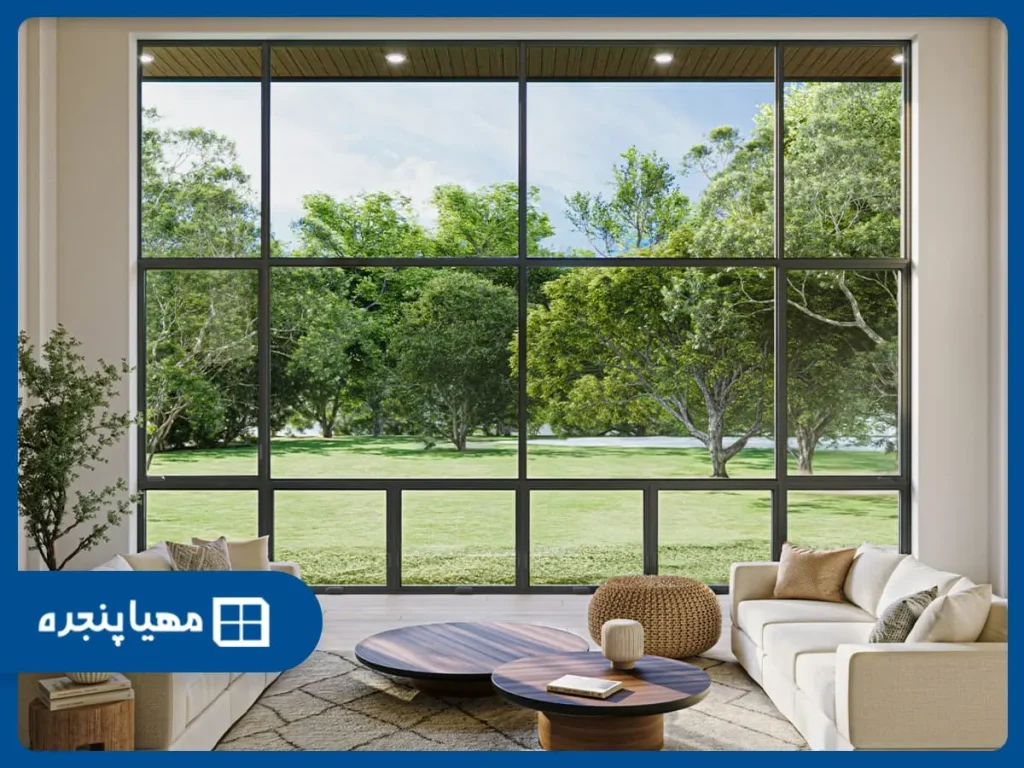 پنجره دوجداره ثابت