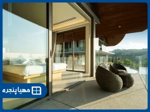 قیمت پنجره بزرگ ویلایی آلومینیومی