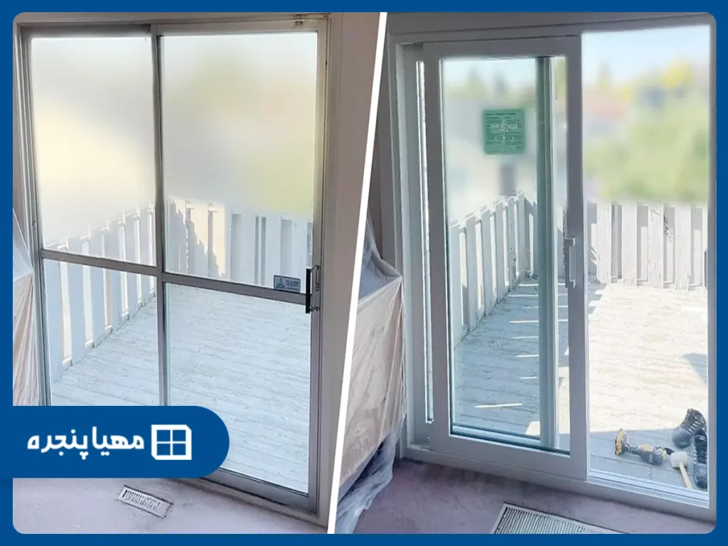 تبدیل پنجره لولایی به کشویی